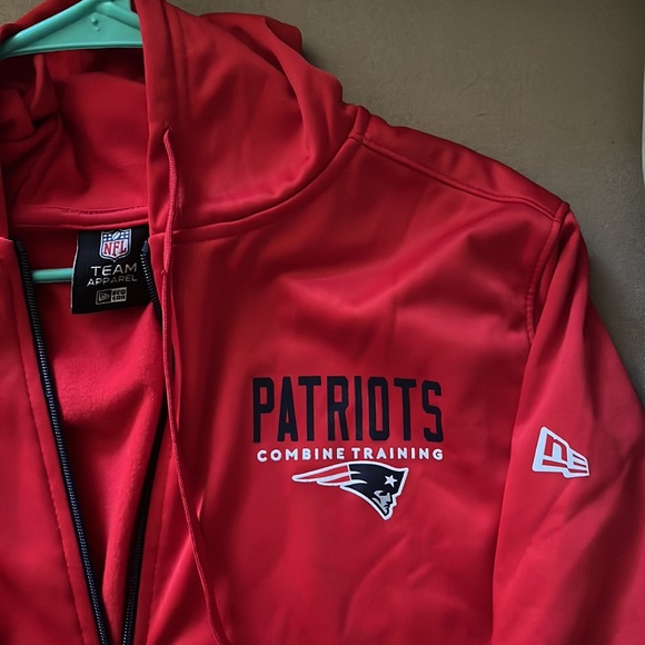 Mens/Unisex New England Patriots Fleece Jacket - Picture 2 of 7